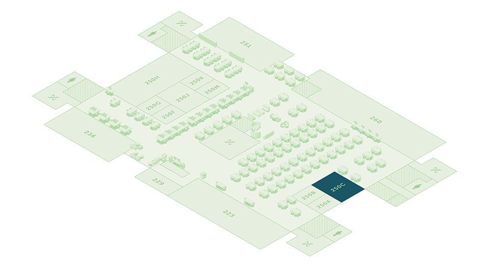 Floor Map Highlighting Willis Room 250C