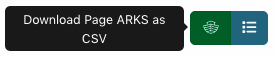 Screenshot of hover text for ARK download.